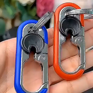 Motorcycle Stainless Alloy Metal Keychain Key Holder For Bag Phone Mens Fashion Keychain