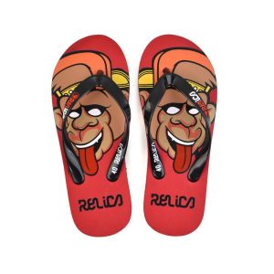 RELICA BURGER BLUE-Sandal Pria Sandal Jepit Pria Sandal Distro