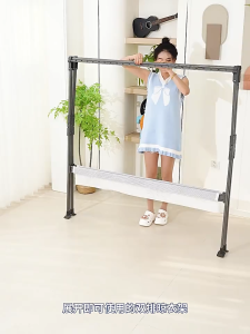 Folding X-Type Clothes Drying Rack–Floor Standing Telescopic Laundry Hanger for Home Balcony Indoor Outdoor Blanket Drying Clothes Hanger Laundry rack clothes drying rack
