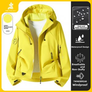 Mexican | Petite Womens Windproof Waterproof Hooded Jacket