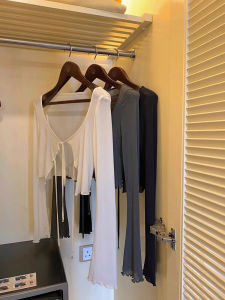 Ice Silk Knitting Sun Protection Clothing Cardigan Womens Summer New Arrival Thin Sling Dress Shoelace Small Waistcoat Outerwear Cover-up