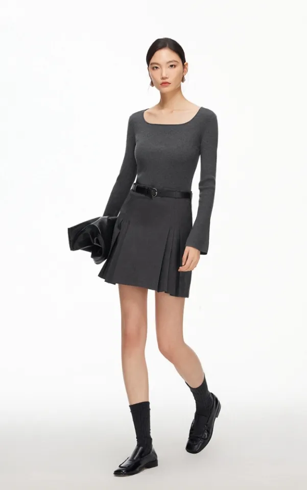 Vero Moda | Wool Blend and Faux Leather Panel Dress | Lazada PH Vero Moda | Wool Blend and Faux Leather Panel Dress | Lazada PH