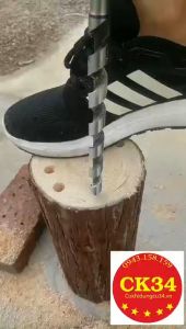 [ Bán lẻ ] Mũi khoan gỗ xoắn ốc có đầu định tâm đủ size từ 6mm-25mm dài 230mm