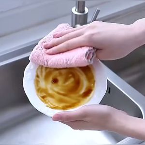 ผ้าเช็ดชาร์จ: ผ้าเช็ดครัว, ผ้าเช็ดมือ, ผ้าเช็ดอเนกประสงค์, ผลิตจากผ้านาโนดูดซับน้ำได้ดีเยี่ยม