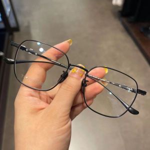 0~ -4.0 Photochromic Myopia Glasses Ultra Light Metal Frame Glasses Anti Blue Light Myopia Glasses Clear Glasses Large Frame