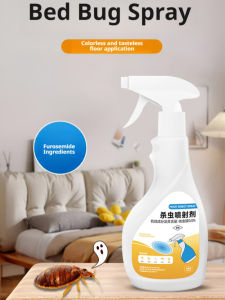 Flat bottle dinotefuran insecticide spray Bedbug Drug Killer eradication spray highefficiency insecticide Ecticide Rapid Spray