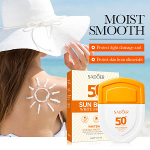 SADOER | SADOER Spf 50+ Sunscreen for Face Neck Body Solar Blocker Sun Block Whitening Protector Solar PA+++ Sun Cream