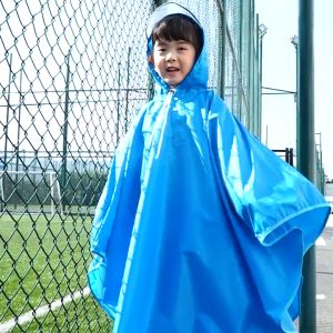 Childrens Raincoat Thickened Cloak Style Student Girl Boy Primary School Raincoat Kids Raincoat