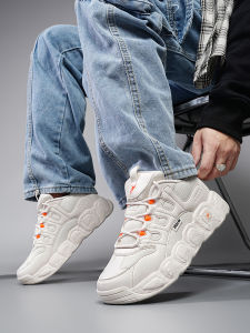  Grant Mens Running Shoes Fall 2024 Lightweight Thick Bottom Heightening Shock Absorption Breathable Sports Sneakers