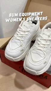 BUM Equipment Womens Shoe B89039/B89040 Black/Beige - Kasut Wanita Casual Comfortable Sneakers