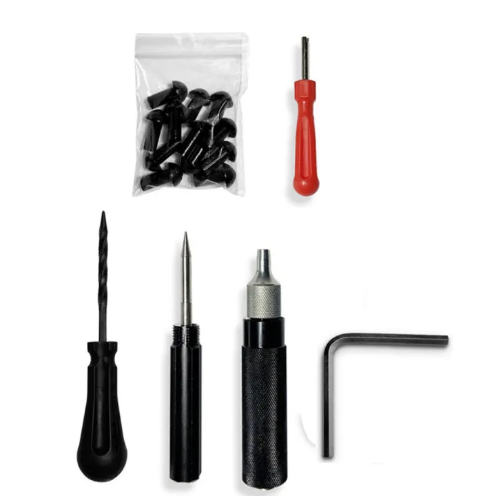TOSSPER 1set Tire Plugger Repair Tool Tubeless Car Wheel Vacuum - View #9