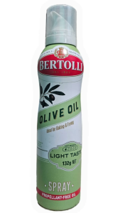 Authentic Bertolli Light Taste Olive Oil Spray 132g