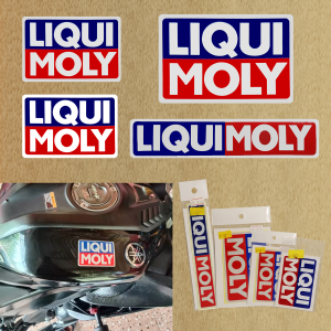 Sticker Motor Kereta LIQUI MOLY Tampal Luar
