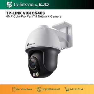 tp-link VIGI C540S 4MP ColorPro Pan/Tilt Network Camera | TP-Link VIGI by EJD