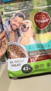 10kg Petmarra All Breeds Adult Dog Dogs Dry Food Pet Marra Reduce Dental Plaque Crunchy Kibble Meal