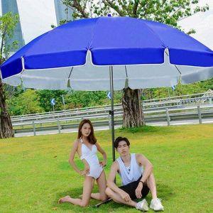 ร่มชายหาดขนาดใหญ่ ร่มสนาม ร่มแม่ค้า ร่มขายของ ร่มใหญ่ ขนาด 1.8 เมตร Beach Umbrella ร่มคันใหญ่ กันแสงแดดยูวีได้