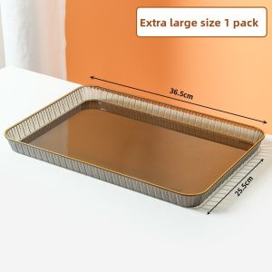 XIAOCHUSHU | Rectangular Tea and Fruit Tray for Home Use