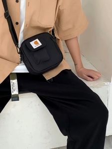 (Couple Bag) Trendy Brand Solid Color One Shoulder Crossbody Bag High Quality Canvas Bag#B0239