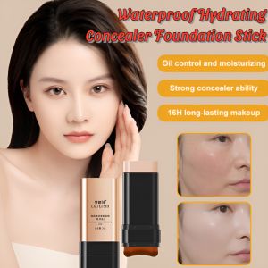 Moisturizing Concealer Foundation Stick Waterproof Long Lasting Foundation Quick Makeup Brighten Complexion Concealer