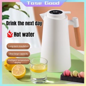 Tase Good Insulated thermos flask Nordic flask vacuum glass internal household water bottle large capacity thermos bottle