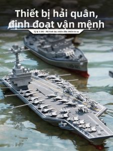 Mô Hình Tàu Chiến Điều Khiển Từ Xa Sẵn Sàng Sử Dụng Trên Nước