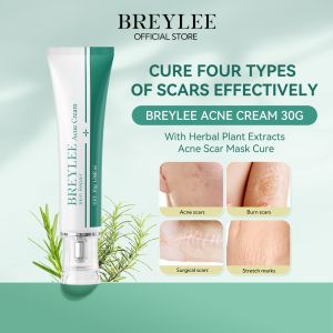 BREYLEE Acne Scar Cream Fading Stretch Mark Repair Pimple Repair Skin Fade Marks Control oil Scar Skincare Cream 30g
