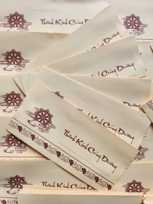 Bao Thư Thành Kính Cúng Dường 100 Cái