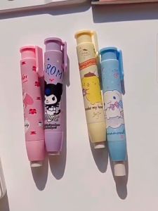 Sanrio Eraser MyMelody Kuromi Connamoroll Pompompurin Novelty Pen Shape Rubber