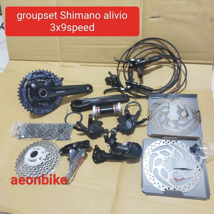 Crankset Harga Groupset Shimano Deore 10 Speed Bicycle Shimano