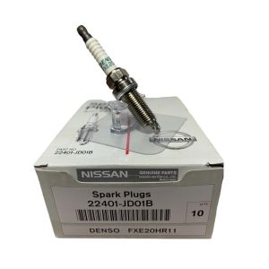 หัวเทียน Denso Iridium MarchAlmeraNoteSylphyJukeTiidaTeana J32 2.0-2.5 รถยนต์ กล่องสีขาว