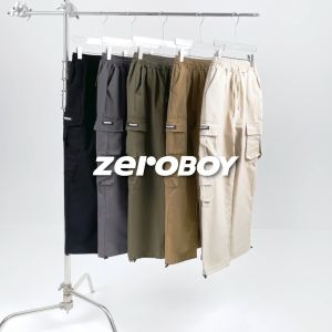 ZEROBOY กางเกง RELEX PANTS - 5 สี เพื่อน ความยืดหยุ่น กับกางเกงวินเทจที่นอนใจ สระว่ายุ่ง 5 สี