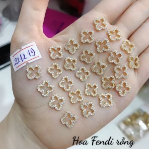 Charm hoa đính đá siêu sáng không bay màu - Charm nail đính móng tay hàng cao cấp mẫu hot 2023