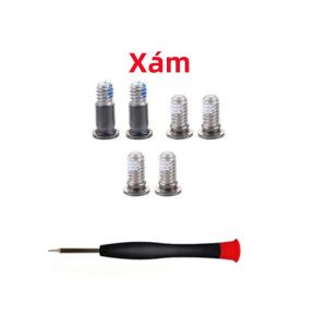 Ốc Vít Vỏ Dưới Màu Xám Không Gian Bạc Cho MacBook Pro 15" A1707 A1990 2016-2019 Linh Kiện Sửa Chữa Máy Tính Xách Tay Apple Tương Thích
