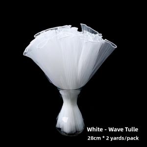 Pearl Wave Sheer Paper Flower Wrapping