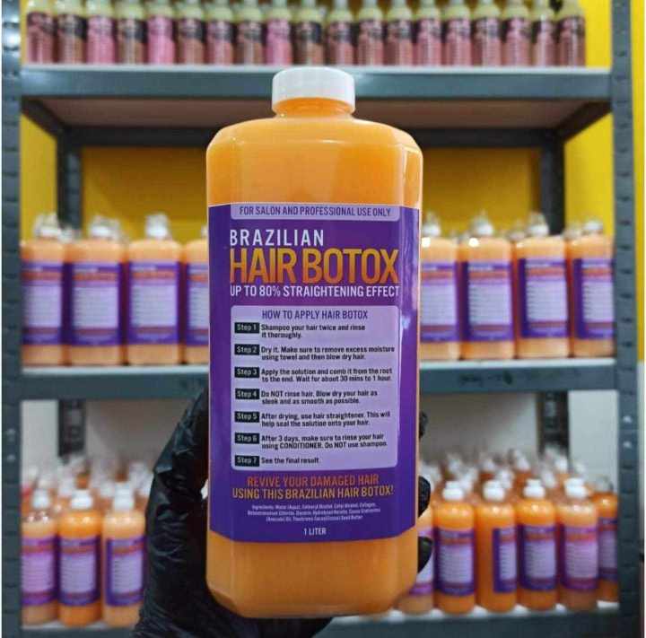 BRAZILIAN HAIR BOTOX TREATMENT 1000ml~500ml Keratin Hair Care