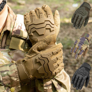 Outdoor Touch Screen Tactical Gloves Motorcycle Cycling Glove Sport Climbing Hunting Full Finger Gloves Mittens Men