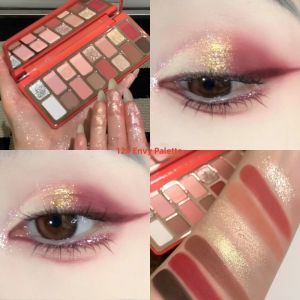 WIND LOVES FLOWERS | Gothic Black and Red Smoky Stage Performance Eyeshadow 16 Colors