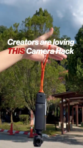 Wrist Lanyard With 1/4 Screw Camera Neck Strap for Action Camera for DJI Osmo Pocket 3/ Insta360 X5 Wrist Hand Strap