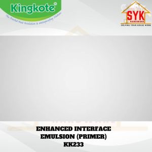 SYK Kingkote KK233 Enhanced Interface Emulsion Primer Waterproofing Roof Anti Leak Cat Kalis Air Bumbung