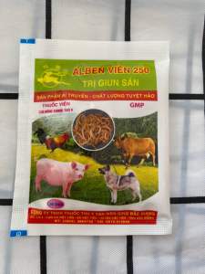 Alben viên 250 - Xổ giun dạng viên