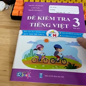 Sách - Đề Kiểm Tra - Tiếng Việt Lớp 3 - Học kì 2 - Kết Nối (Qbooks)