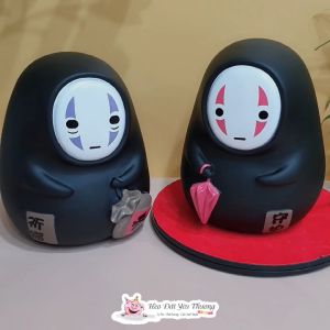 Ống tiết kiệm Vô Diện đựng tiền phong cách Nhật Bản chất liệu nhựa VINYL