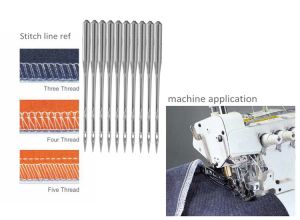 20Pcs DC*1 Industrial Overlock Sewing Machine Needles Fit for JUKI BROTHER Singer Sewing Needles Parts Accessory Various Models