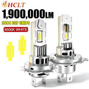 H7 H4 LED Headlights Turbo With Fan LED High Power 1900000LM Plug And Play 6000K Super Bright Lights CANBUS Spotlight Fog Lights