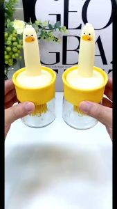 Silicone Oil Brush Temperature Resistant Oil Bottle Baking Pancake Barbecue Cooking BBQ Grilling Accessories Tool Kitchen Gadget