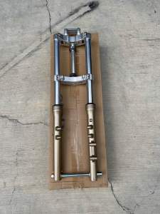 Skok shock shockbreaker depan kawasaki ninja rr cnc