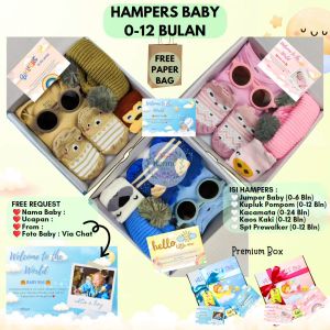 RENNESHOP - (CLOUDY & TUTU) - HAMPERS BABY GIRL / Hampers Baby / Hampers Bayi / Kado Bayi / Pakaian Bayi