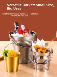 YANXING | Stainless Steel Aesthetic Wine and Beer Chilling Bucket