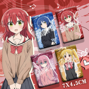 Anime Rock Solo Rock Badges Square Decorative Pins Iron Material Stock Available for Otaku Fans Anime Collectibles