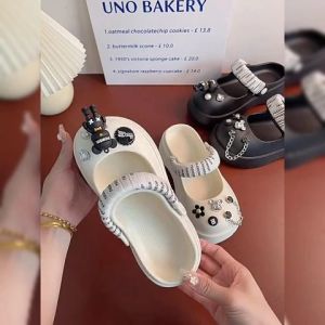 Tsion ใหม่ล่าสุด รองเท้าแตะหัวโตแฟชั่น สามารถสวมใส่ใช้งานได้แบบ2in1 น้ำหนักเบาดีไซน์น่ารัก แถมตัวติดการ์ตูนให้ด้วยบอกเลยว่าคุ้มมากๆ ต้องจัดแล้วปะ ซื้อเลย โคตรคุ้ม